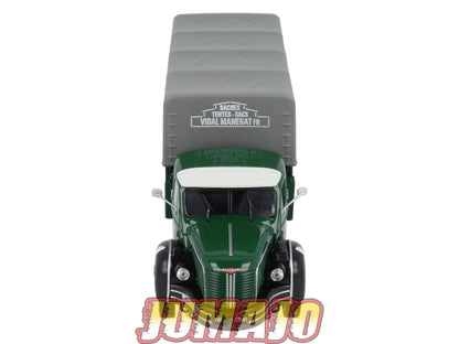 CAM40 Camions d'autrefois 1/43 Altaya IXO : BERLIET GLM M1 Bâché