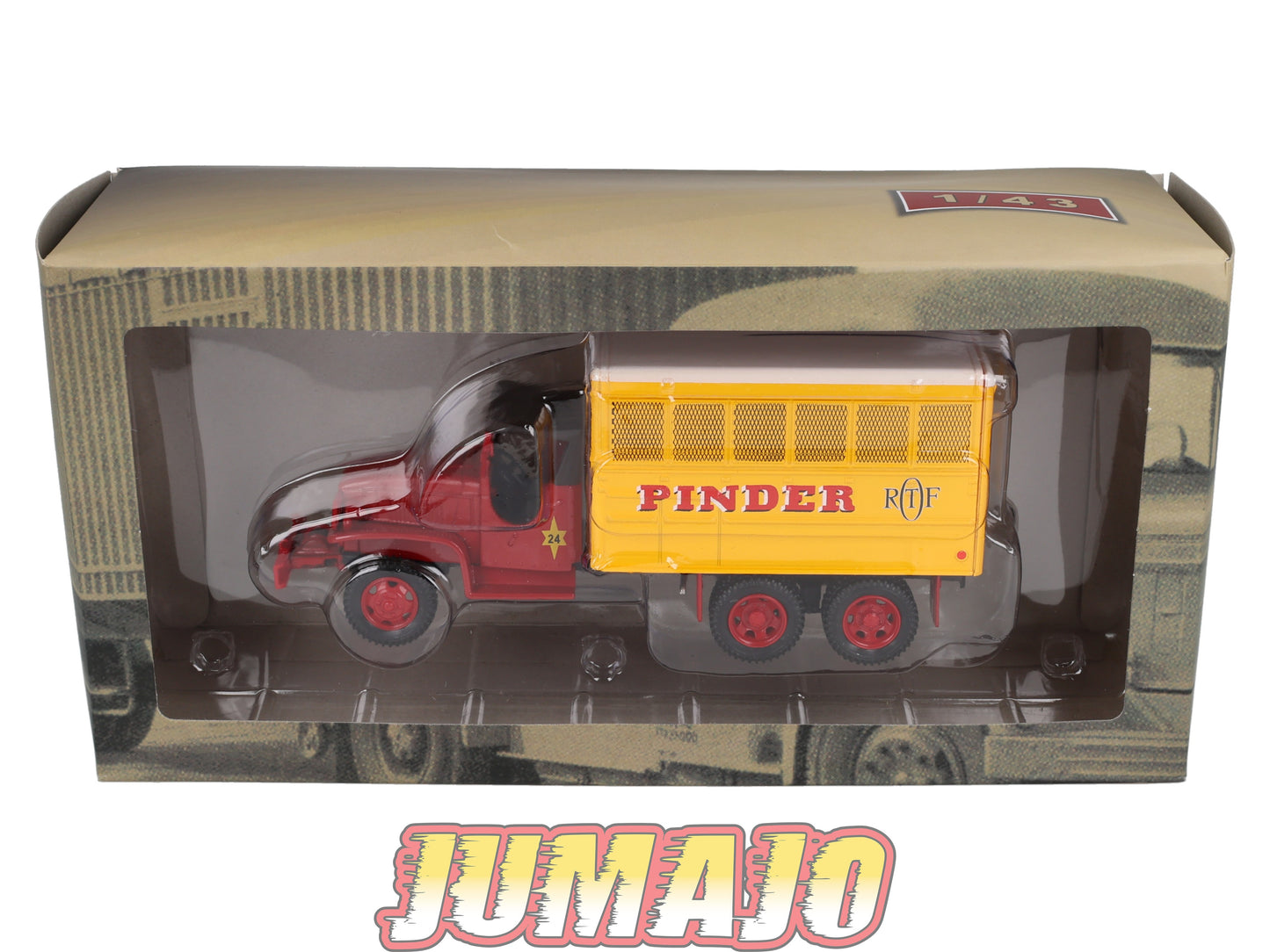 CAM41 Camions d'autrefois 1/43 Altaya IXO : GMC CCKW 353 Pinder