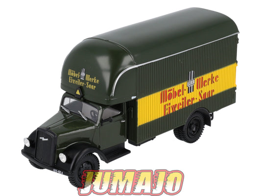CAM42 Camions d'autrefois 1/43 Altaya IXO : OPEL Blitz Möbel-Werke