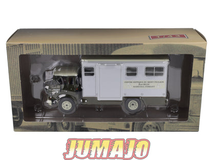 CAM51 Camions d'autrefois 1/43 Altaya IXO : BERLIET Gbk Transport chevaux