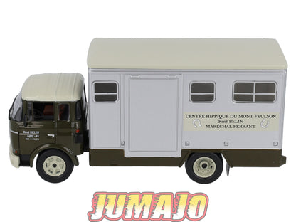 CAM51 Camions d'autrefois 1/43 Altaya IXO : BERLIET Gbk Transport chevaux