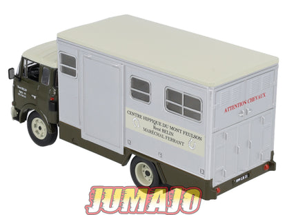 CAM51 Camions d'autrefois 1/43 Altaya IXO : BERLIET Gbk Transport chevaux
