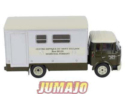 CAM51 Camions d'autrefois 1/43 Altaya IXO : BERLIET Gbk Transport chevaux
