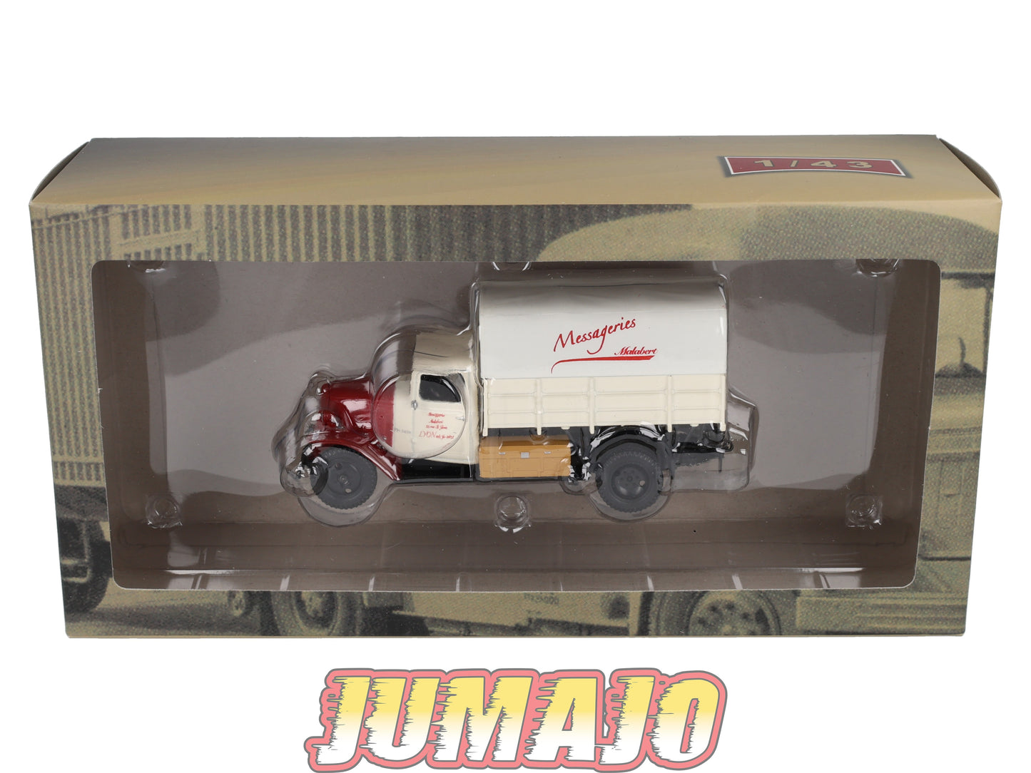 CAM54 Camions d'autrefois 1/43 Altaya IXO : CITROEN U23 Messageries Malabert