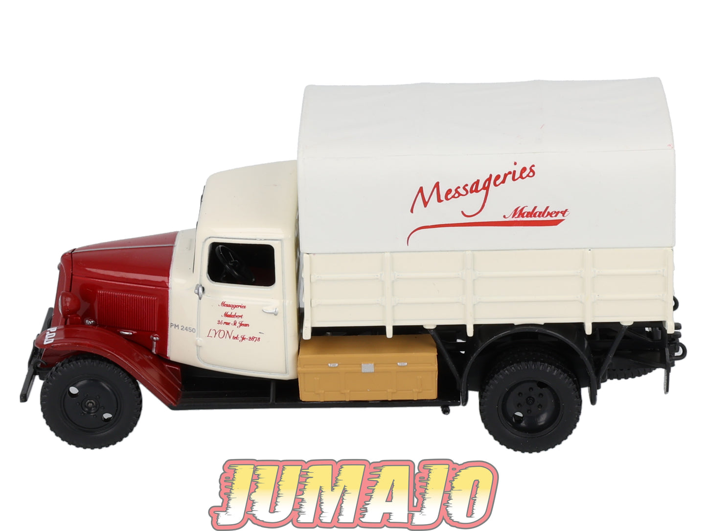 CAM54 Camions d'autrefois 1/43 Altaya IXO : CITROEN U23 Messageries Malabert