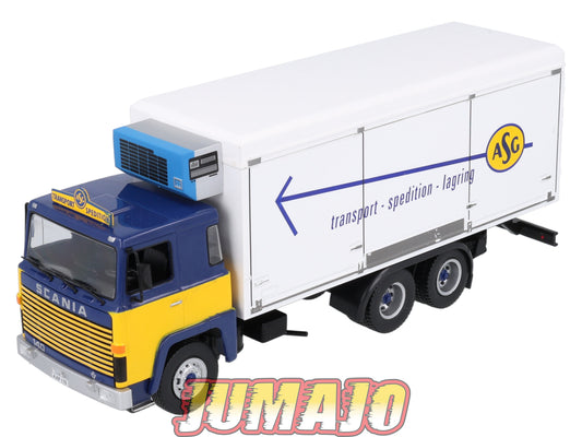 CAM61 Camions d'autrefois 1/43 Altaya IXO : SCANIA 140 V8 transport
