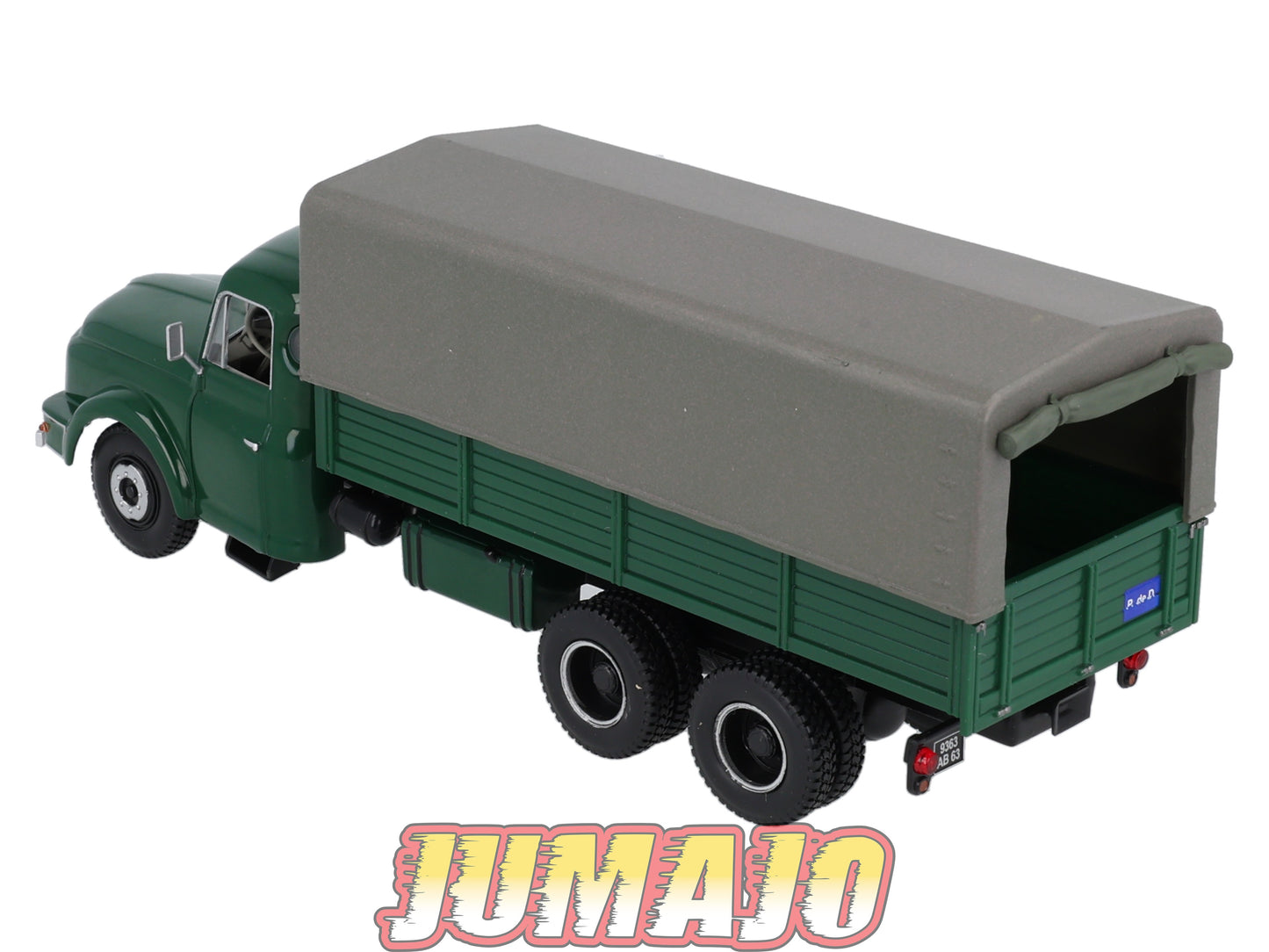 CAM62 Camions d'autrefois 1/43 Altaya IXO : WILLEME LC610 Bâché