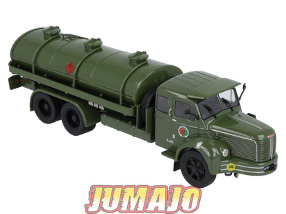 CAM63 Camions d'autrefois 1/43 Altaya IXO : BERLIET GLM 10 Citerne