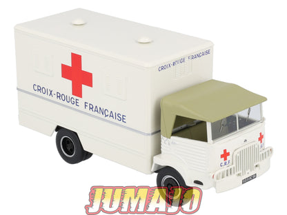 CAM65 Camions d'autrefois 1/43 Altaya IXO : SIMCA Cargo CROIX ROUGE FRANCAIS