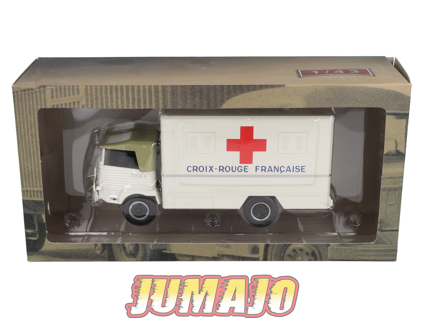 CAM65 Camions d'autrefois 1/43 Altaya IXO : SIMCA Cargo CROIX ROUGE FRANCAIS