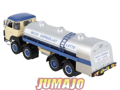 CAM79 Camions d'autrefois 1/43 Altaya IXO : BERNA D330 Citerne Milch express lait