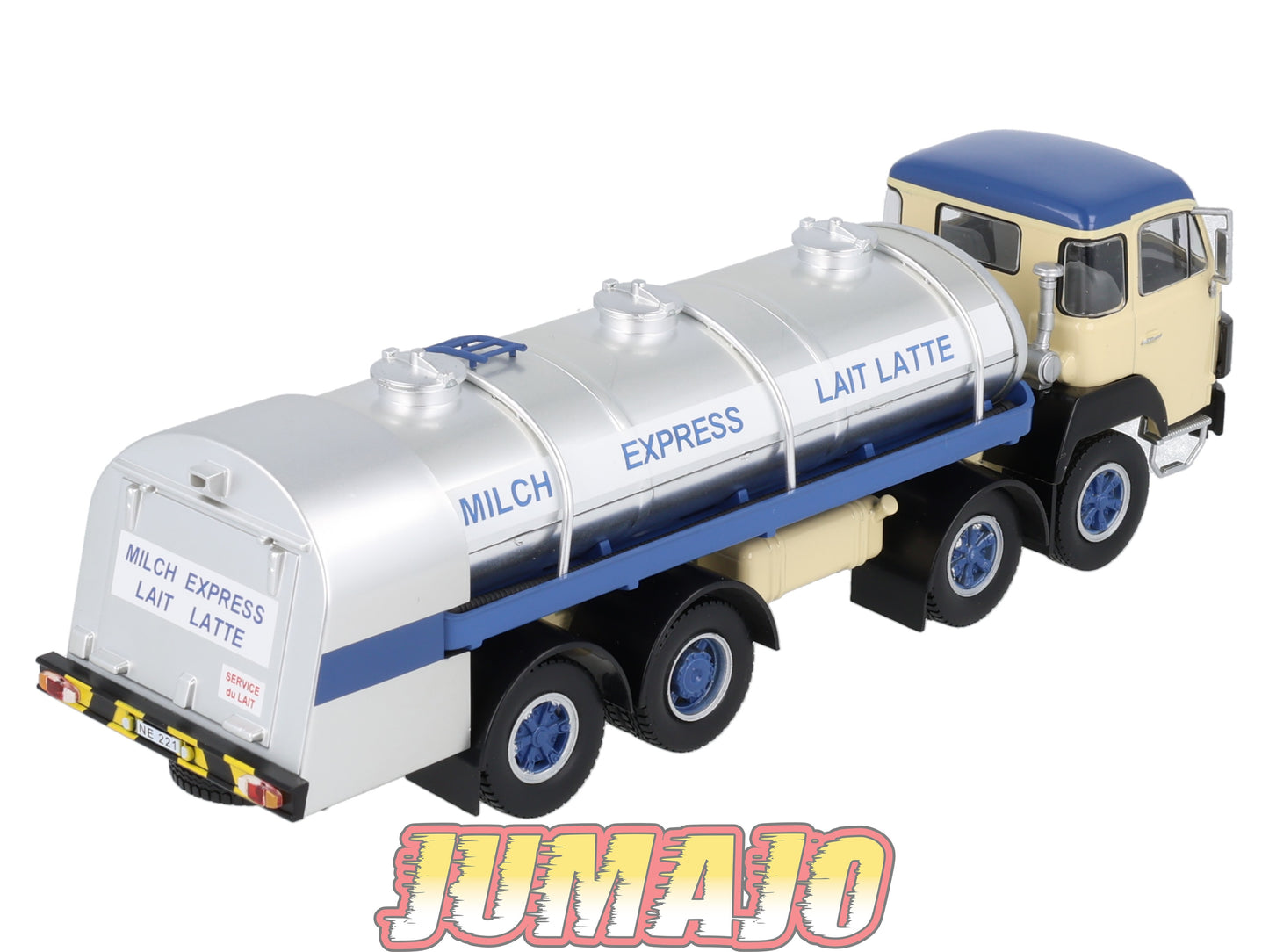 CAM79 Camions d'autrefois 1/43 Altaya IXO : BERNA D330 Citerne Milch express lait