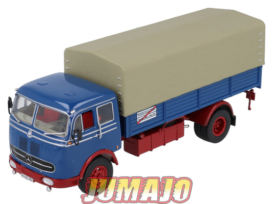 CAM89 Camions d'autrefois 1/43 Altaya IXO : MERCEDES LP334 Bâché