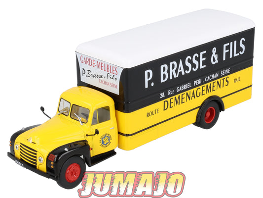 CAM90 Camions d'autrefois 1/43 Altaya IXO : CITROEN T55 Déménagements