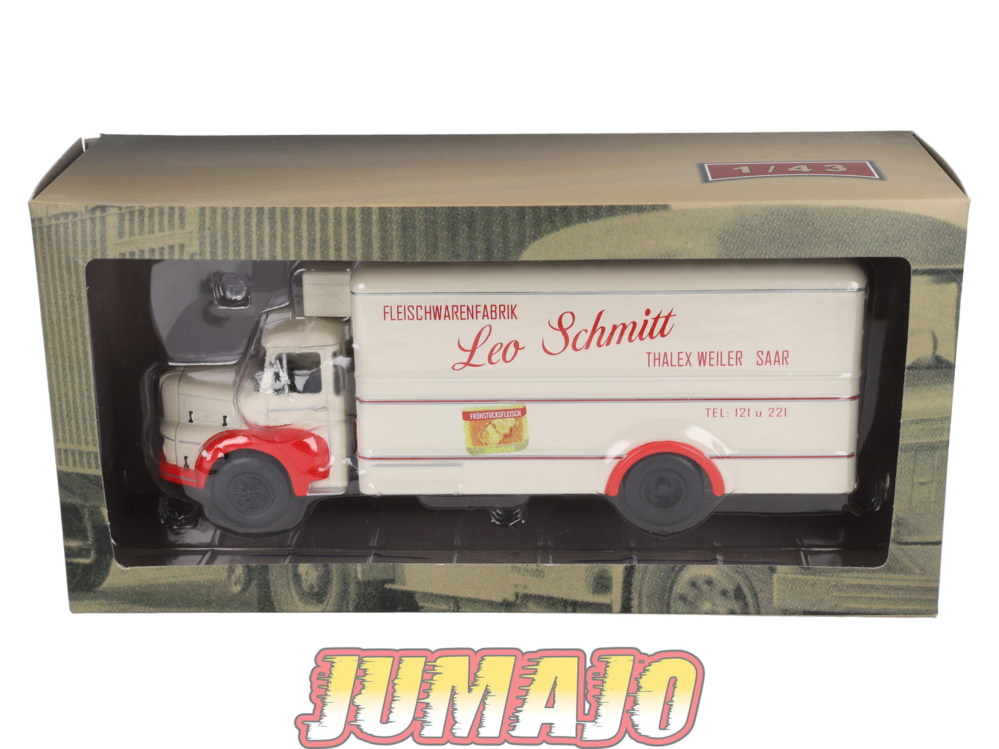 CAM98 Camions d'autrefois 1/43 Altaya IXO : UNIC ZU 66 TE Leo Schmitt