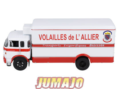 CAM99 Camions d'autrefois 1/43 Altaya IXO : BERLIET GR200 Volailles de l'allier