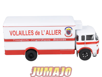 CAM99 Camions d'autrefois 1/43 Altaya IXO : BERLIET GR200 Volailles de l'allier