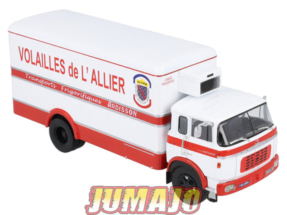 CAM99 Camions d'autrefois 1/43 Altaya IXO : BERLIET GR200 Volailles de l'allier