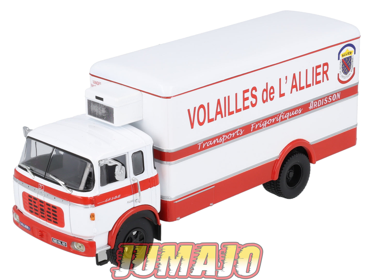CAM99 Camions d'autrefois 1/43 Altaya IXO : BERLIET GR200 Volailles de l'allier
