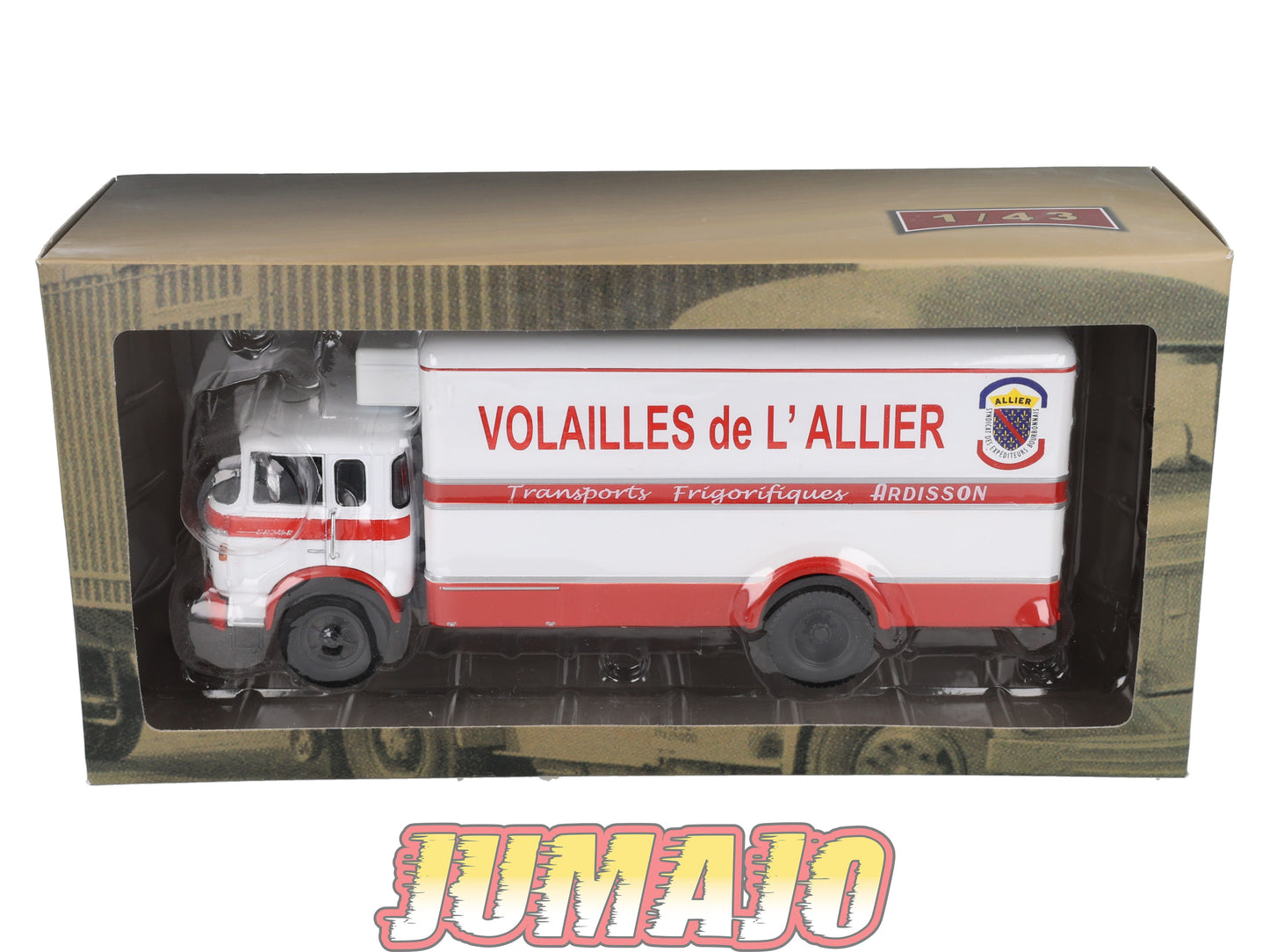 CAM99 Camions d'autrefois 1/43 Altaya IXO : BERLIET GR200 Volailles de l'allier
