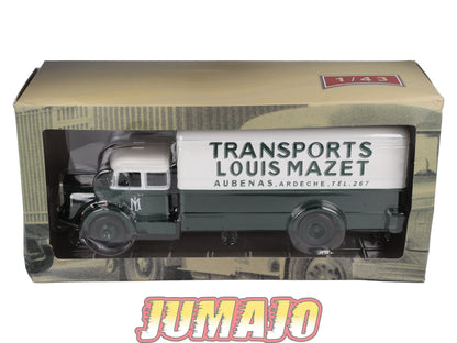 CAM9 Camions d'autrefois 1/43 Altaya IXO : BERNARD 19D 180 Louis Mazet