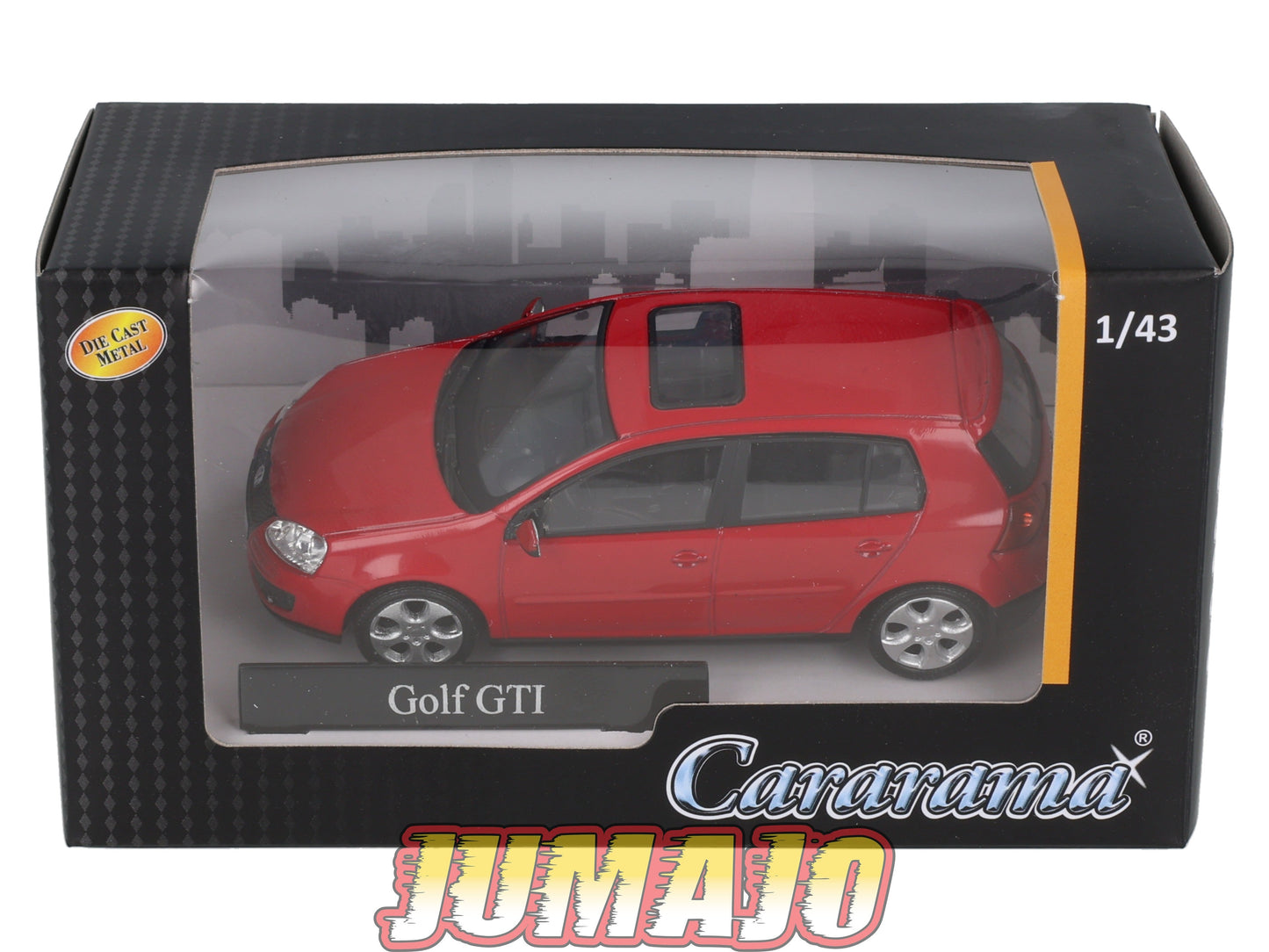 CAR117 Voiture 1/43 CARARAMA : VOLKSWAGEN GOLF GT ROUGE