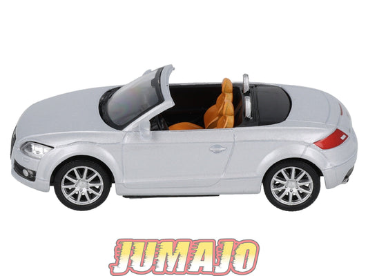 CAR127 Voiture 1/43 CARARAMA : AUDI TT SILVER DECAPOTABLE