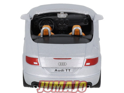 CAR127 Voiture 1/43 CARARAMA : AUDI TT SILVER DECAPOTABLE
