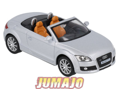 CAR127 Voiture 1/43 CARARAMA : AUDI TT SILVER DECAPOTABLE