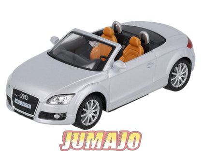 CAR127 Voiture 1/43 CARARAMA : AUDI TT SILVER DECAPOTABLE