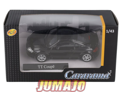 CAR128 Voiture 1/43 CARARAMA : AUDI TT COUPE NOIR