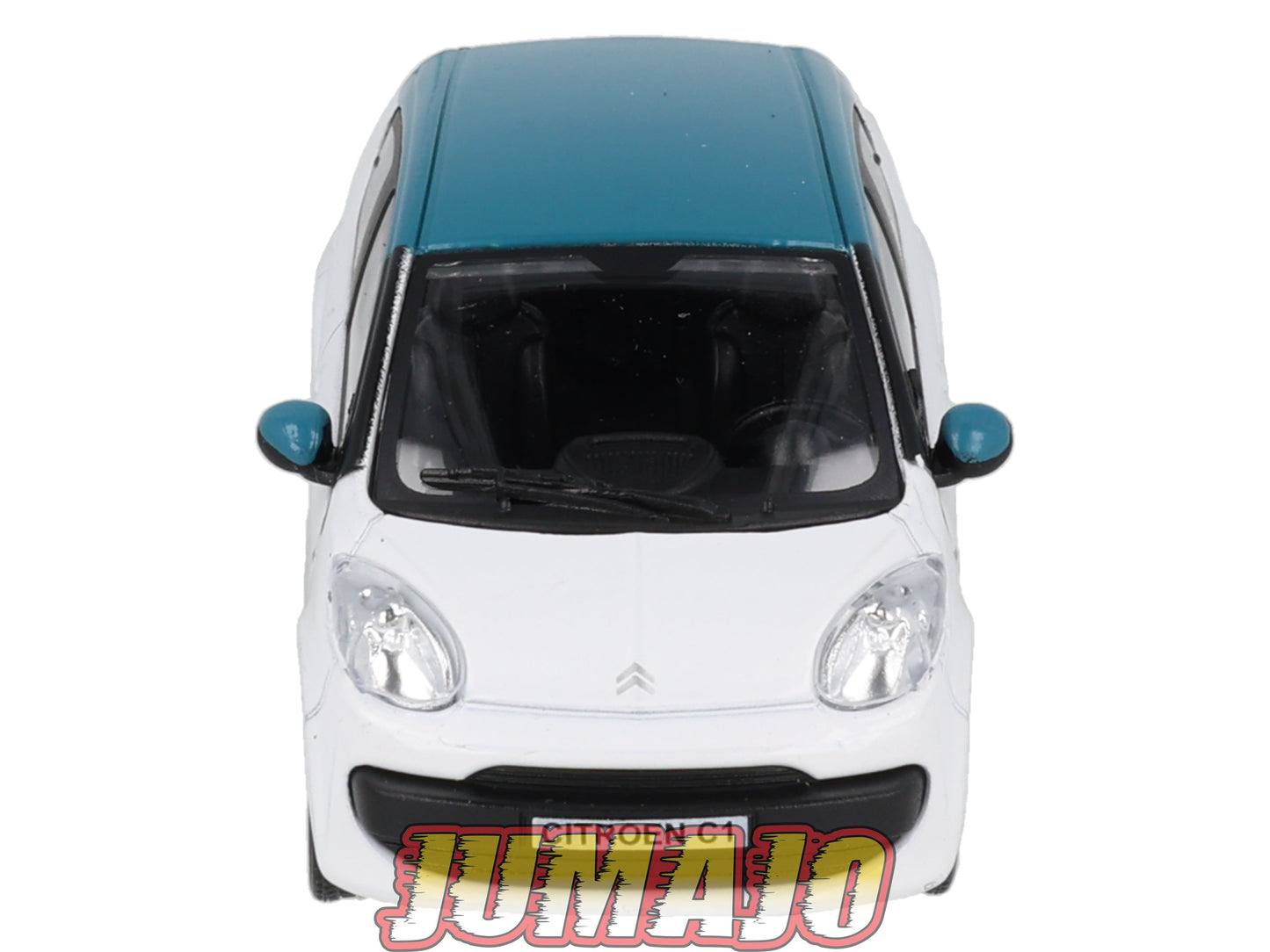CAR130 Voiture 1/43 CARARAMA : CITROËN C1 BLANC/BLEU