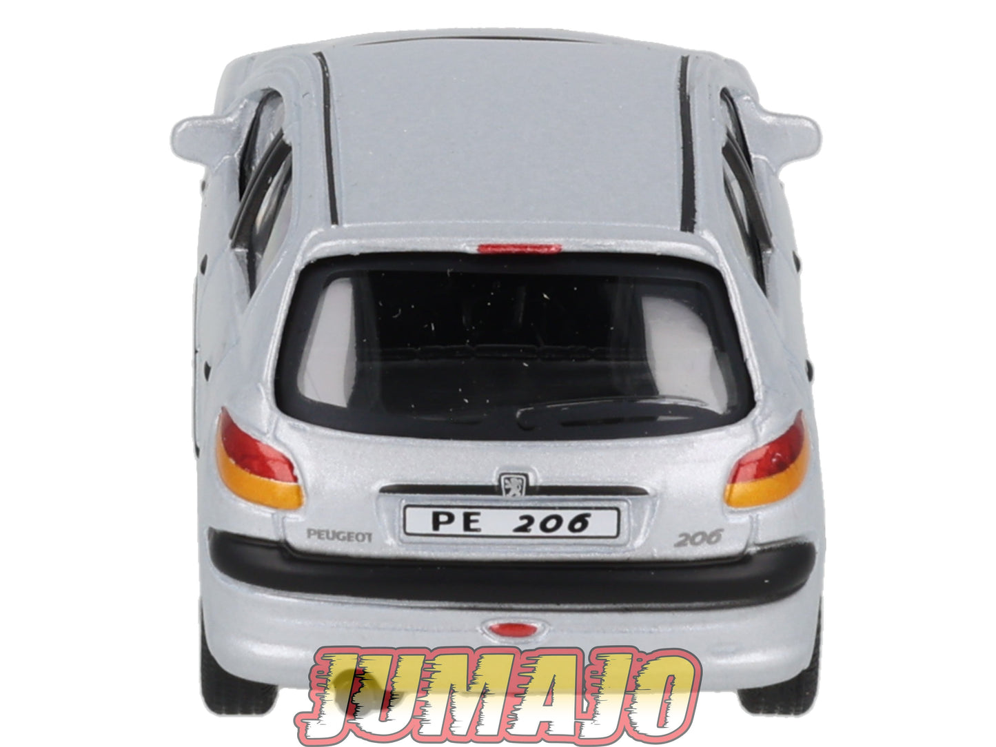 CAR131 Voiture 1/43 CARARAMA : PEUGEOT 206 5 PORTES SILVER