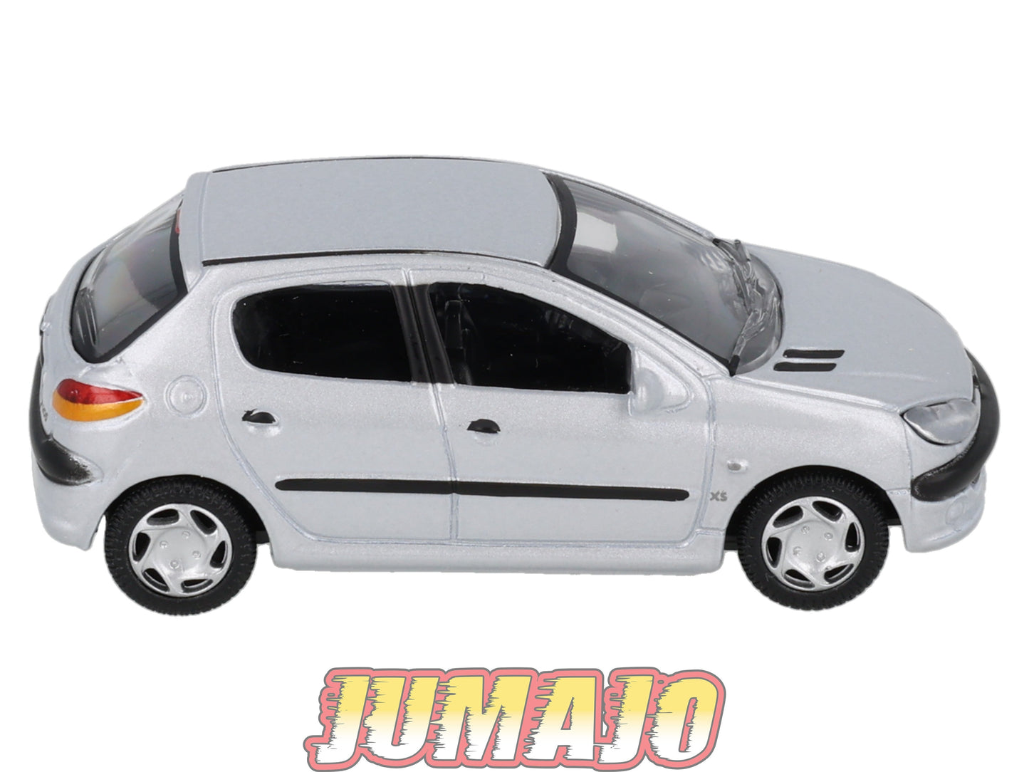 CAR131 Voiture 1/43 CARARAMA : PEUGEOT 206 5 PORTES SILVER