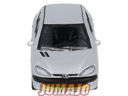 CAR131 Voiture 1/43 CARARAMA : PEUGEOT 206 5 PORTES SILVER