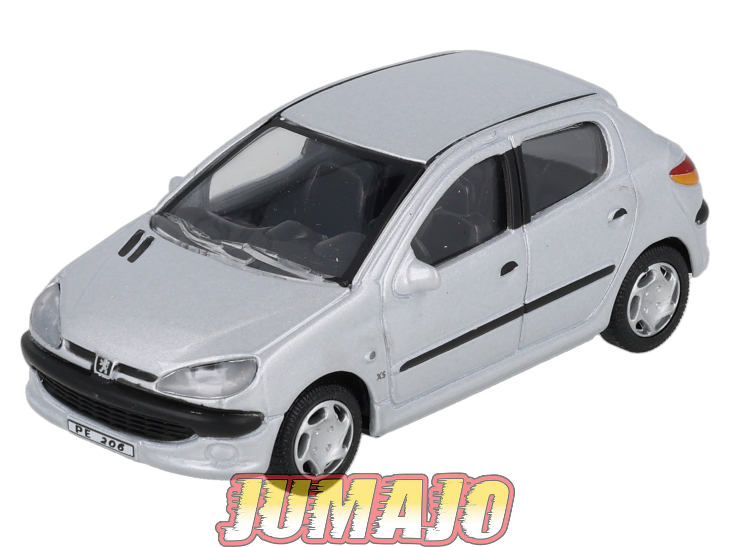 CAR131 Voiture 1/43 CARARAMA : PEUGEOT 206 5 PORTES SILVER