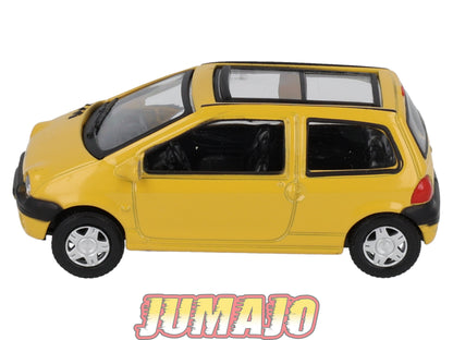 CAR132 Voiture 1/43 CARARAMA : RENAULT TWINGO I JAUNE