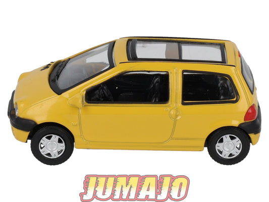 CAR132 Voiture 1/43 CARARAMA : RENAULT TWINGO I JAUNE