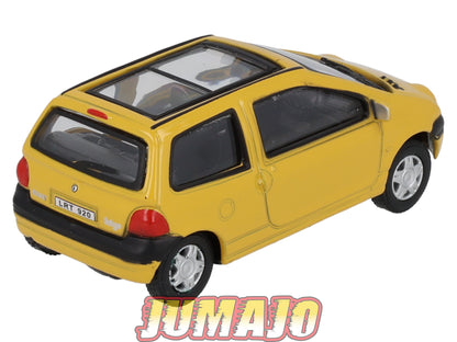 CAR132 Voiture 1/43 CARARAMA : RENAULT TWINGO I JAUNE