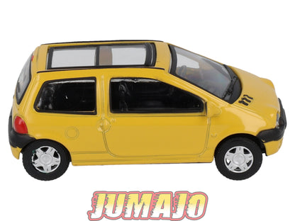 CAR132 Voiture 1/43 CARARAMA : RENAULT TWINGO I JAUNE