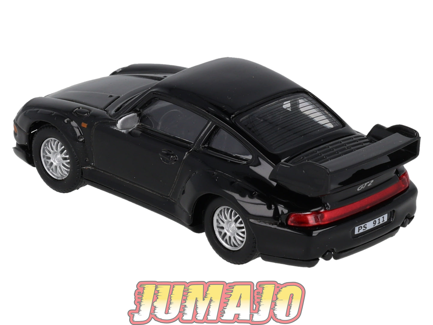 CAR133 Voiture 1/43 CARARAMA : PORSCHE 911 GT2 NOIRE