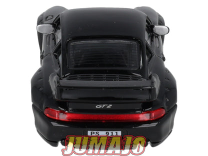 CAR133 Voiture 1/43 CARARAMA : PORSCHE 911 GT2 NOIRE