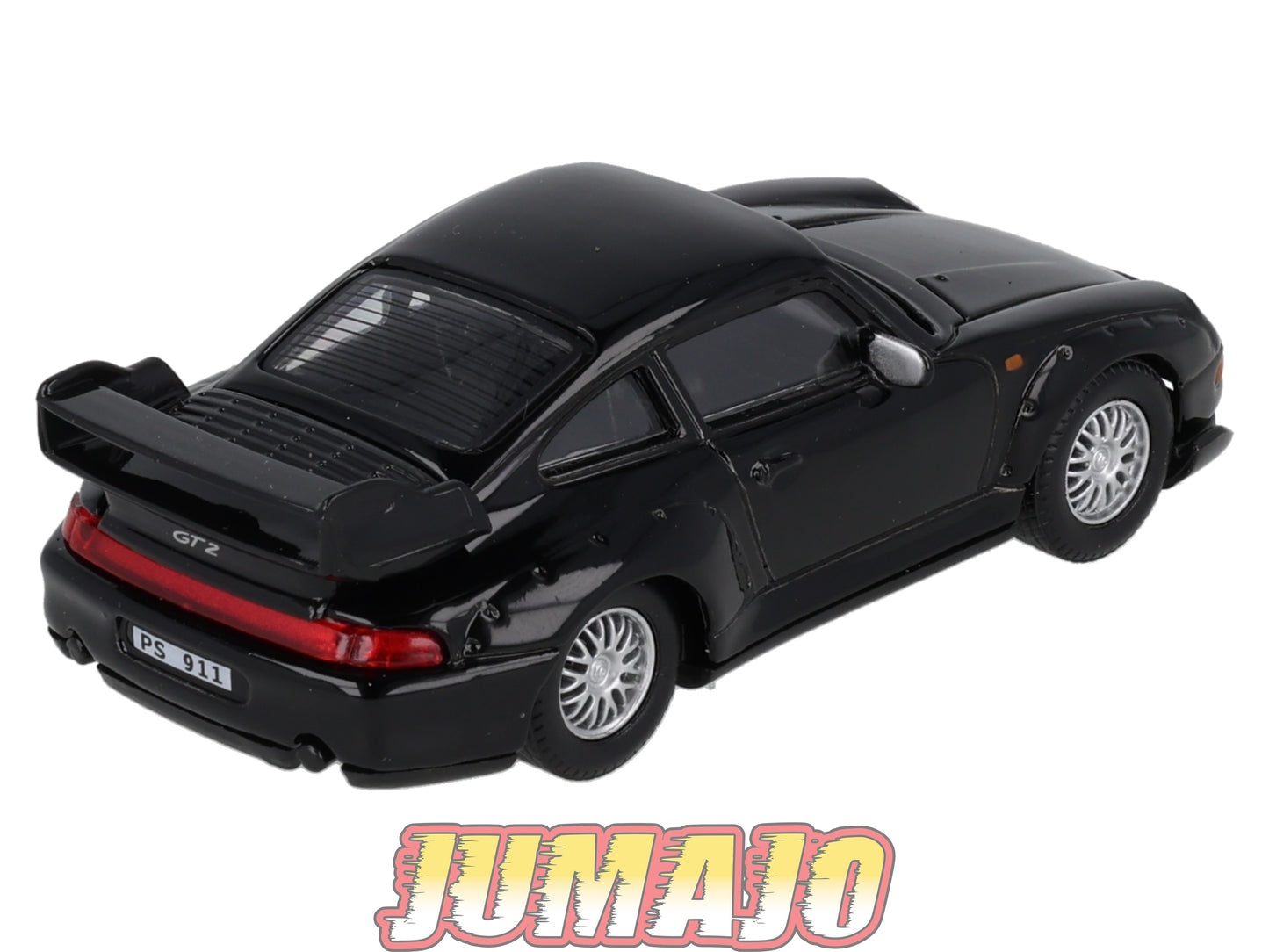 CAR133 Voiture 1/43 CARARAMA : PORSCHE 911 GT2 NOIRE