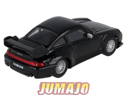 CAR133 Voiture 1/43 CARARAMA : PORSCHE 911 GT2 NOIRE