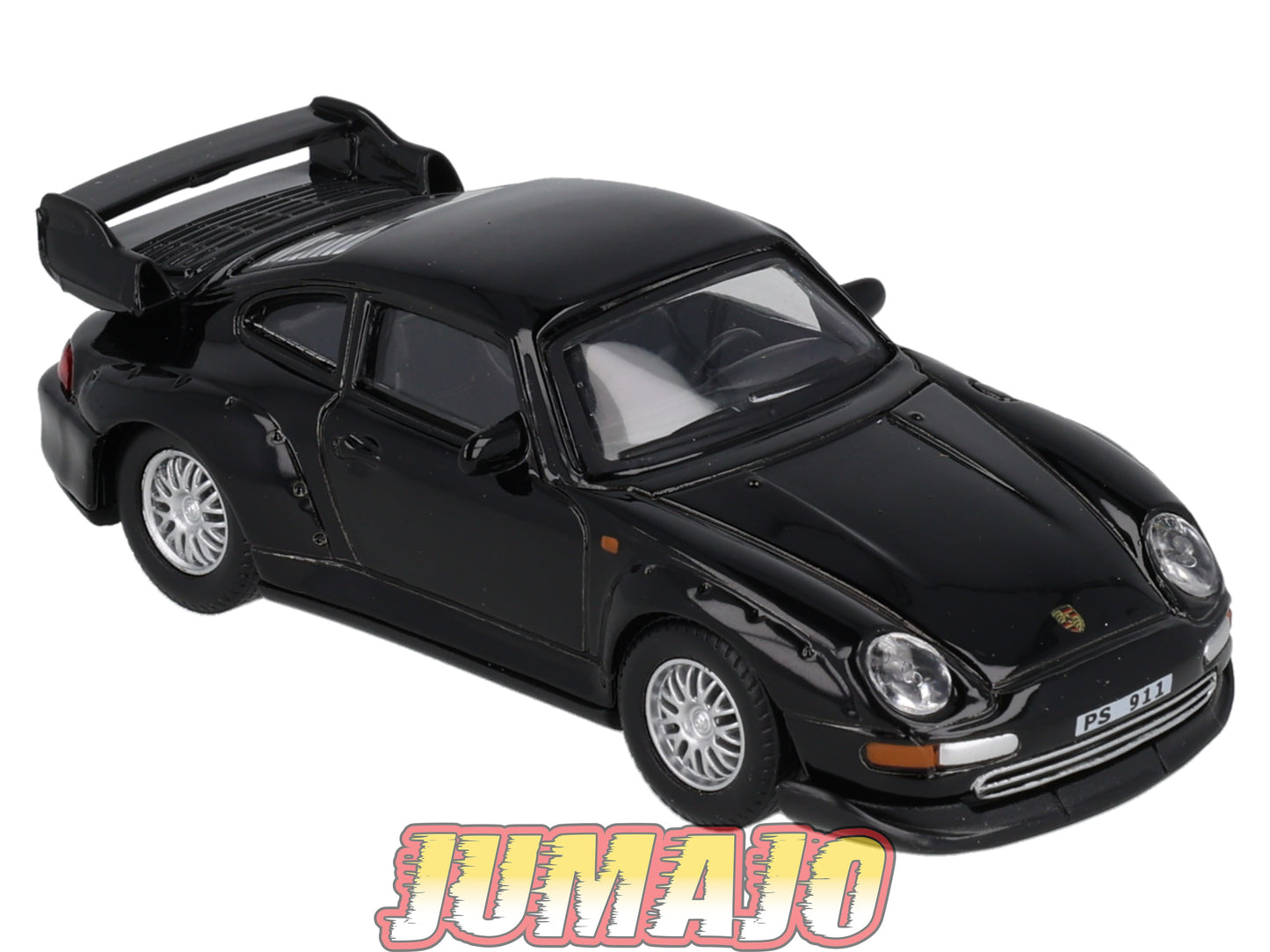 CAR133 Voiture 1/43 CARARAMA : PORSCHE 911 GT2 NOIRE
