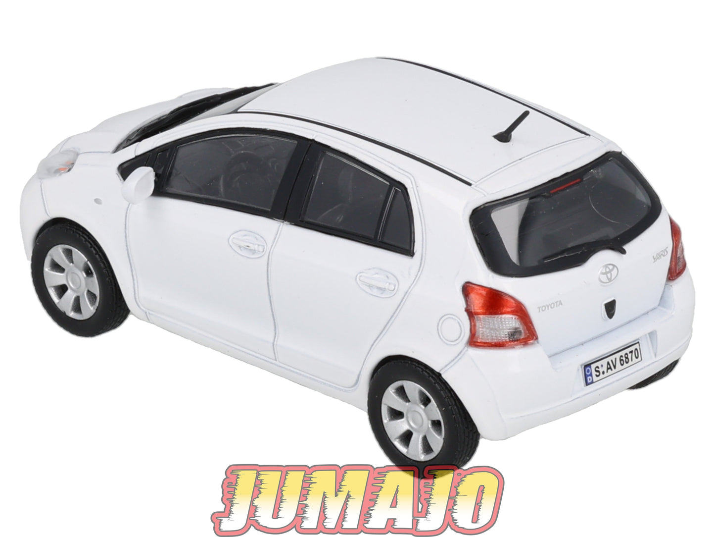 CAR135 Voiture 1/43 CARARAMA : TOYOTA YARIS BLANCHE