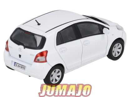 CAR135 Voiture 1/43 CARARAMA : TOYOTA YARIS BLANCHE
