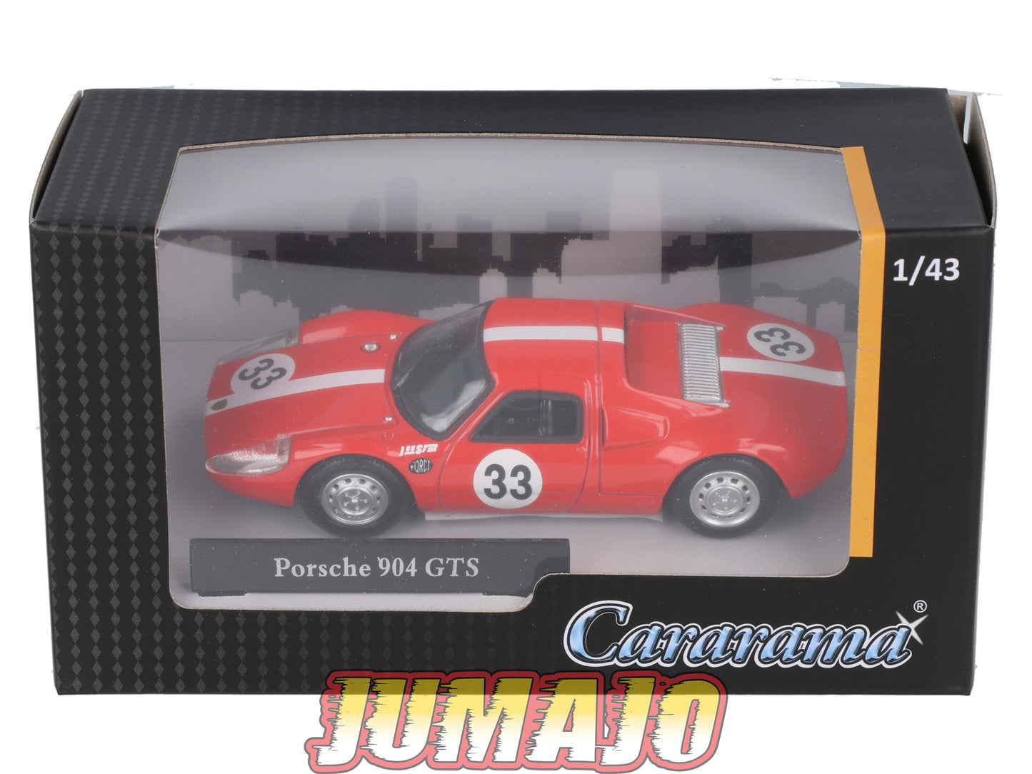 CAR158 Voiture 1/43 CARARAMA : PORSCHE 904 GTS #33