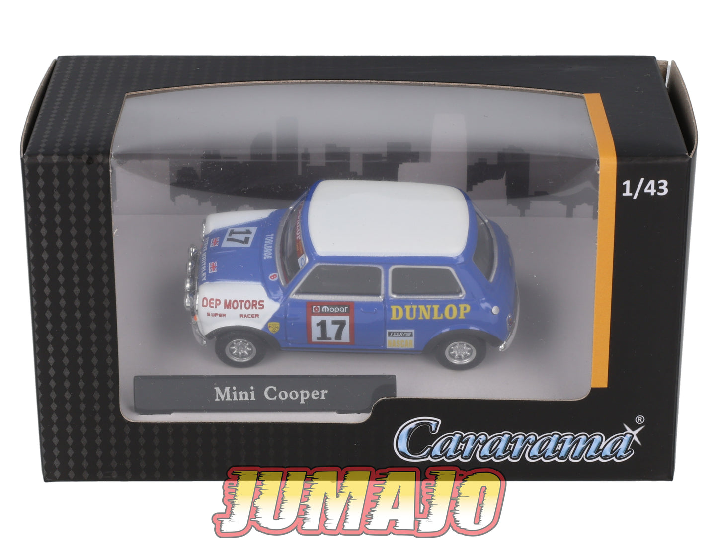 CAR159 Voiture 1/43 CARARAMA : MINI Cooper rallye #17