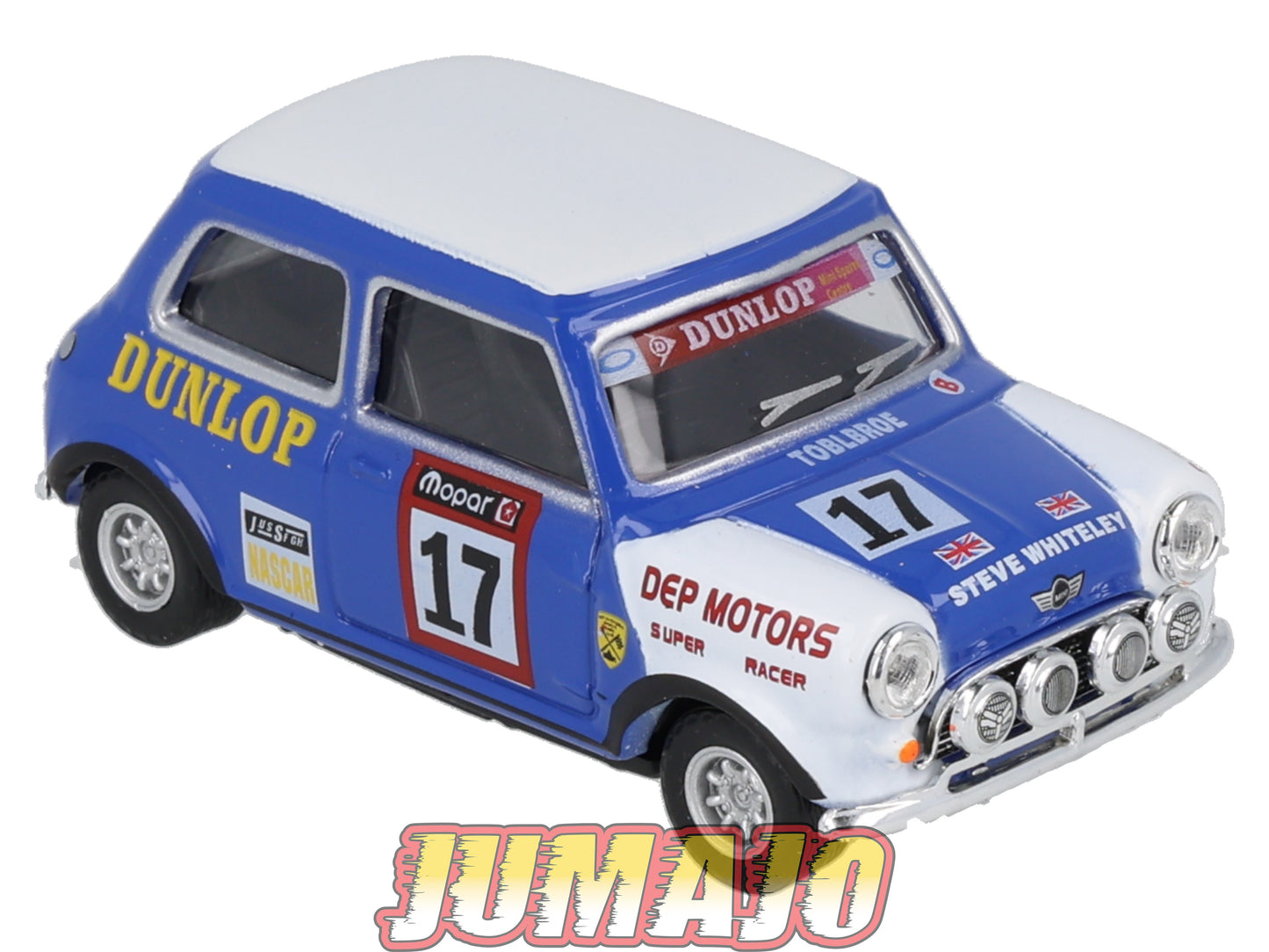 CAR159 Voiture 1/43 CARARAMA : MINI Cooper rallye #17